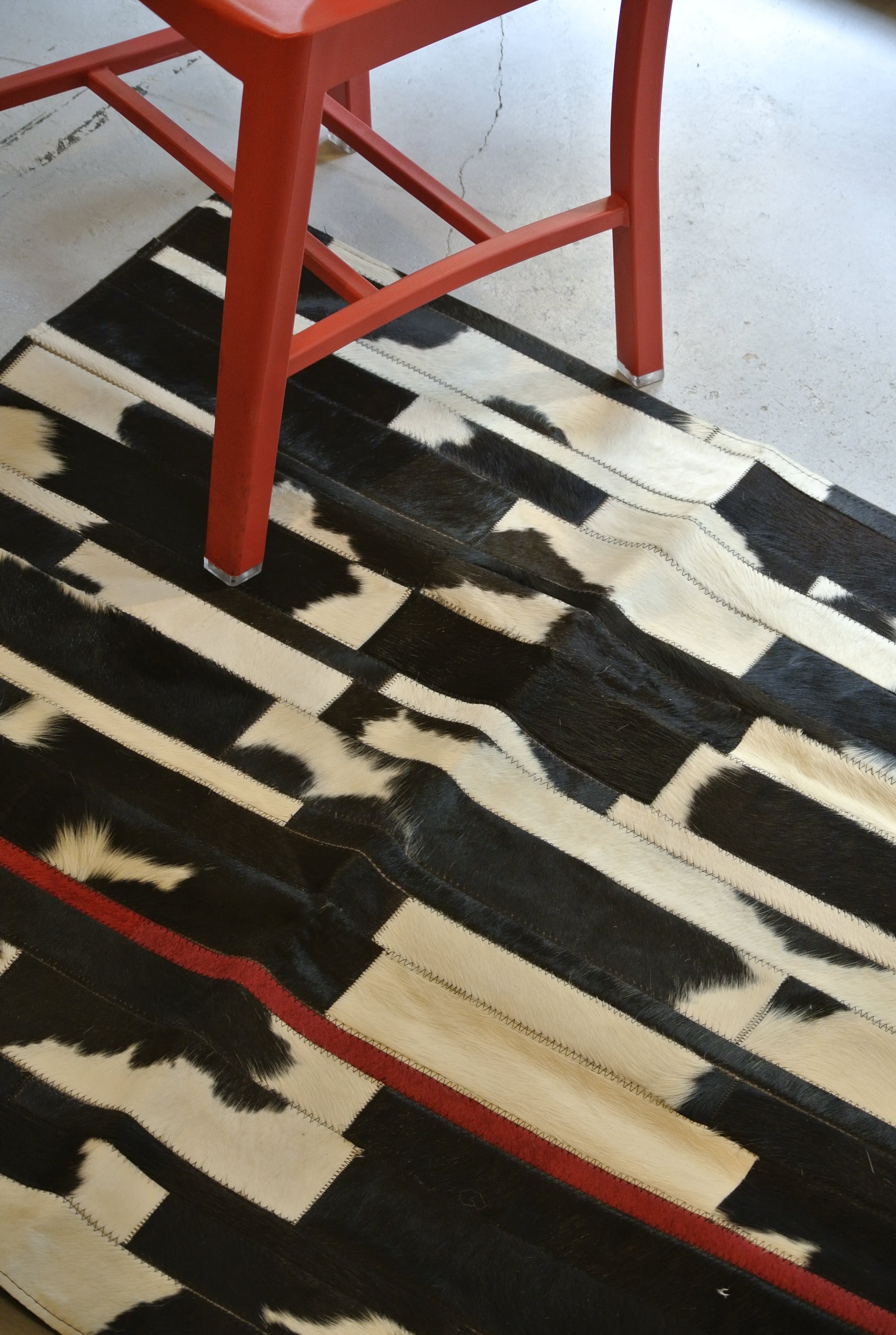 ハイド パッチワークラグ STRIPES 1 | G.I. FACTORY