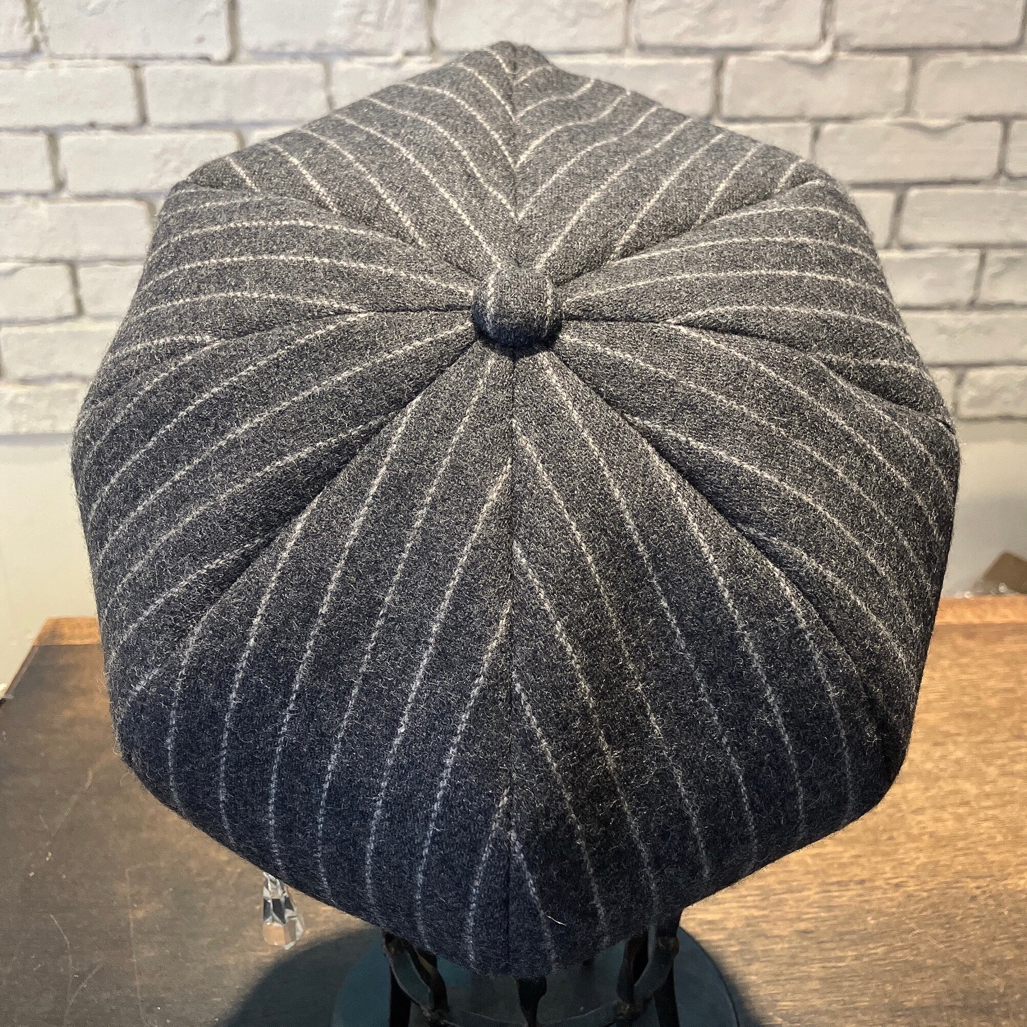Dari】Wool Stripe hunting cas キャスケット ハンチング ARI903