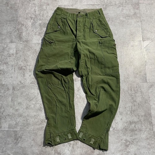60-70s スウェーデン軍 実物 M-59 フィールドパンツ C46 w25