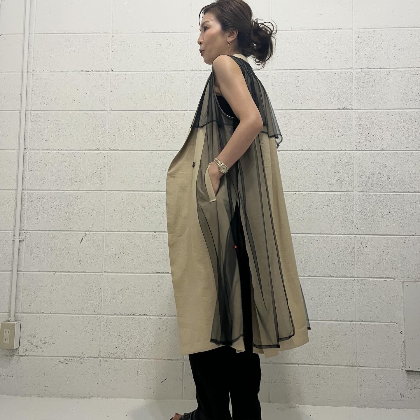 ガレナ galena GALENA チュールレイヤードジレ 70042-31047 | Sister  