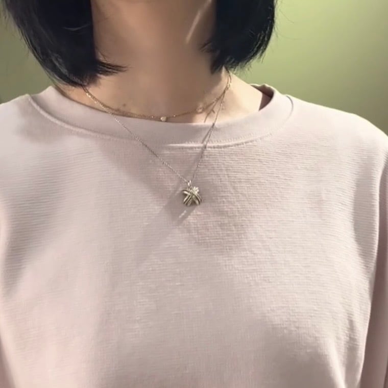 TIFFANY &CO】2495 K18YG ティファニーシグネチャー ネックレス