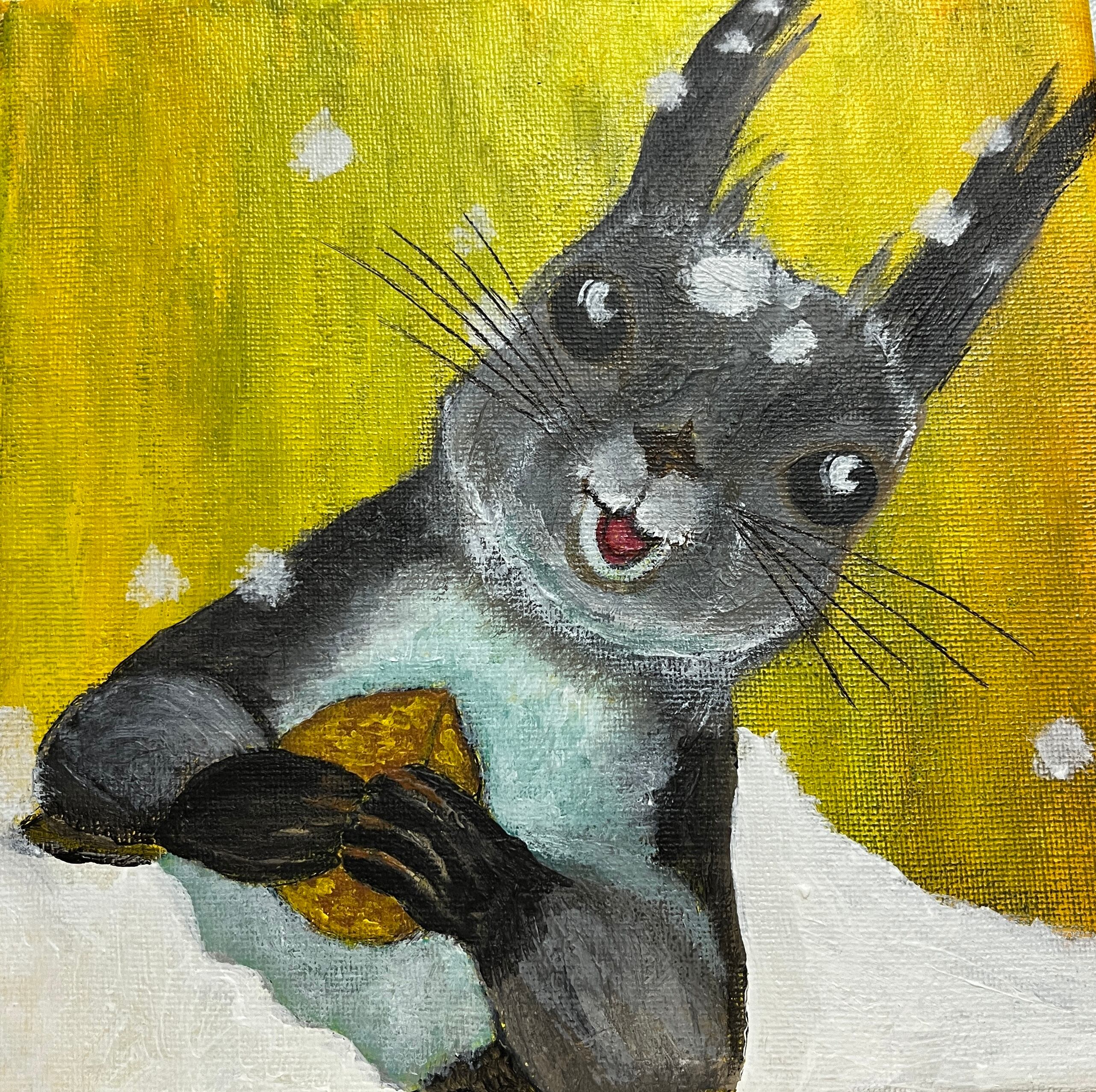 百合の花（アクリル絵の具） | yumiko art