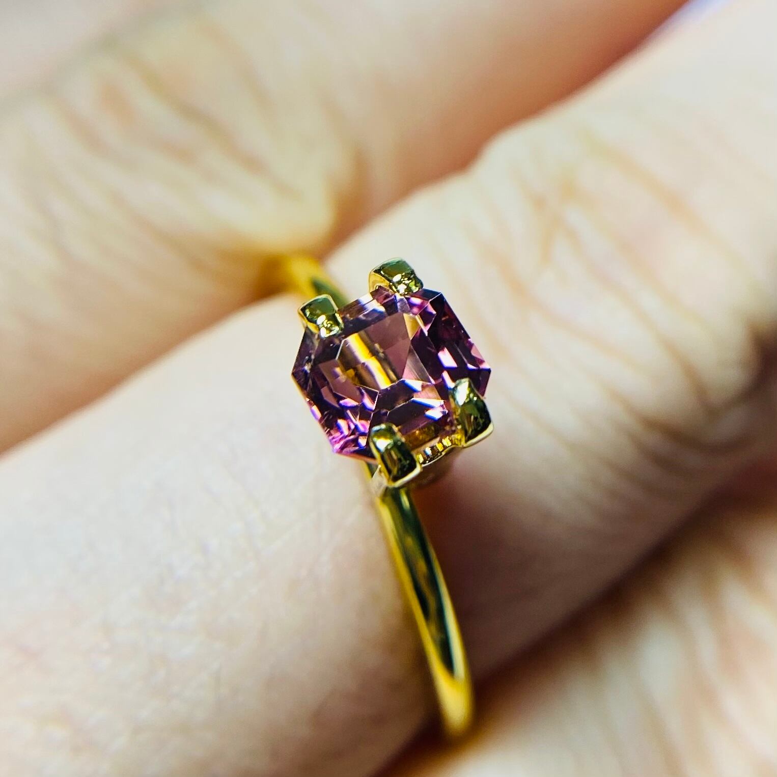 大人チェリーピンクなトルマリン