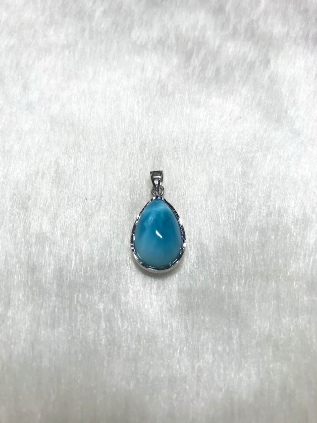 ラリマー　ペンダントトップ　P-4 ドミニカ共和国