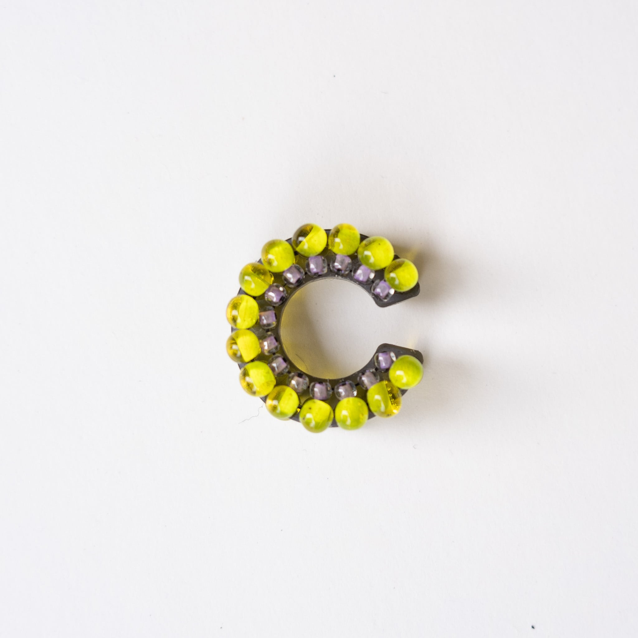 puzzle ring ear cuff [25]