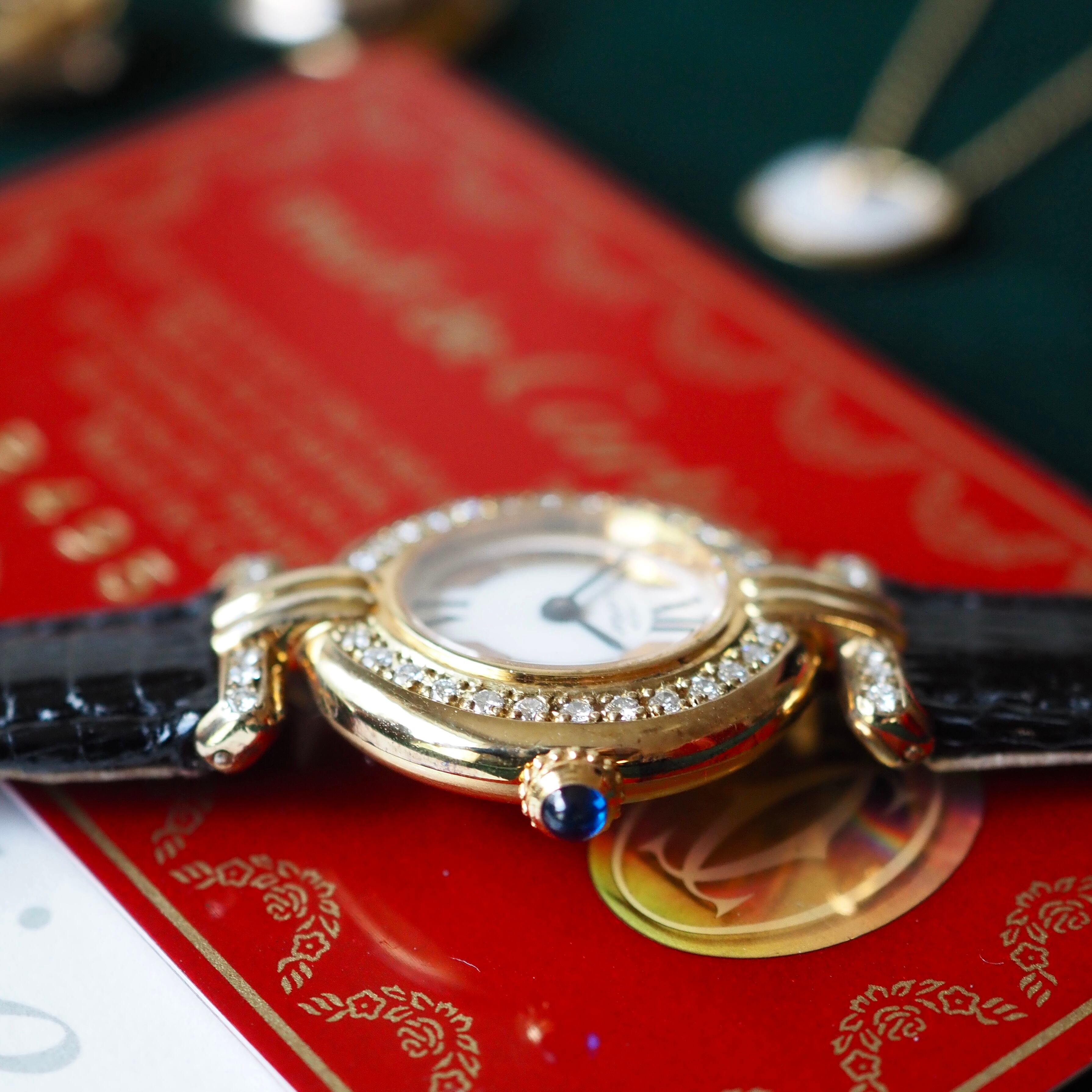 Cartier カルティエ マストコリゼ ダイヤベゼル スリーカラー