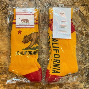 【カリフォルニア】新色追加 グリズリー ソックス ☆