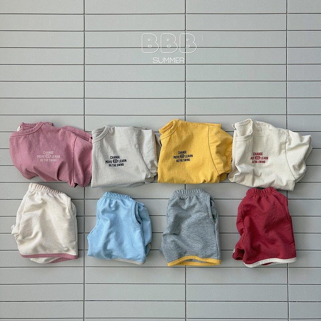 【取寄】bella bambina｜move 03 set｜ムーブ03セット｜XS-XL｜kids｜26 summer