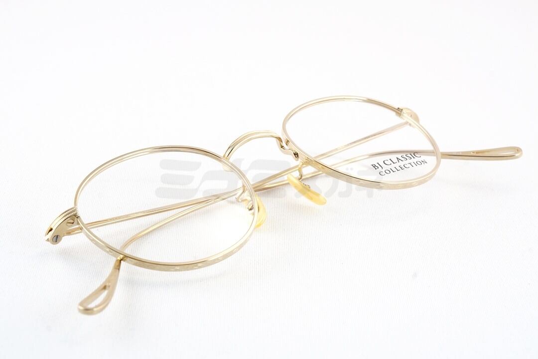 BJ CLASSIC メガネ PREM-143DT C-1 ボストン メタル 丸メガネ BJ