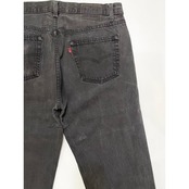 90s Levi’s 501-0660 BLACK DENIM PANTS MADE IN USA Size W36L34→W35L33