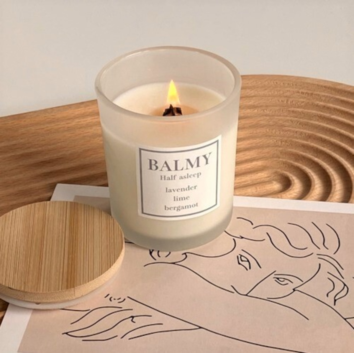 雑貨】BALMYキャンドル | ジーフラットインテリアショップ | online shop