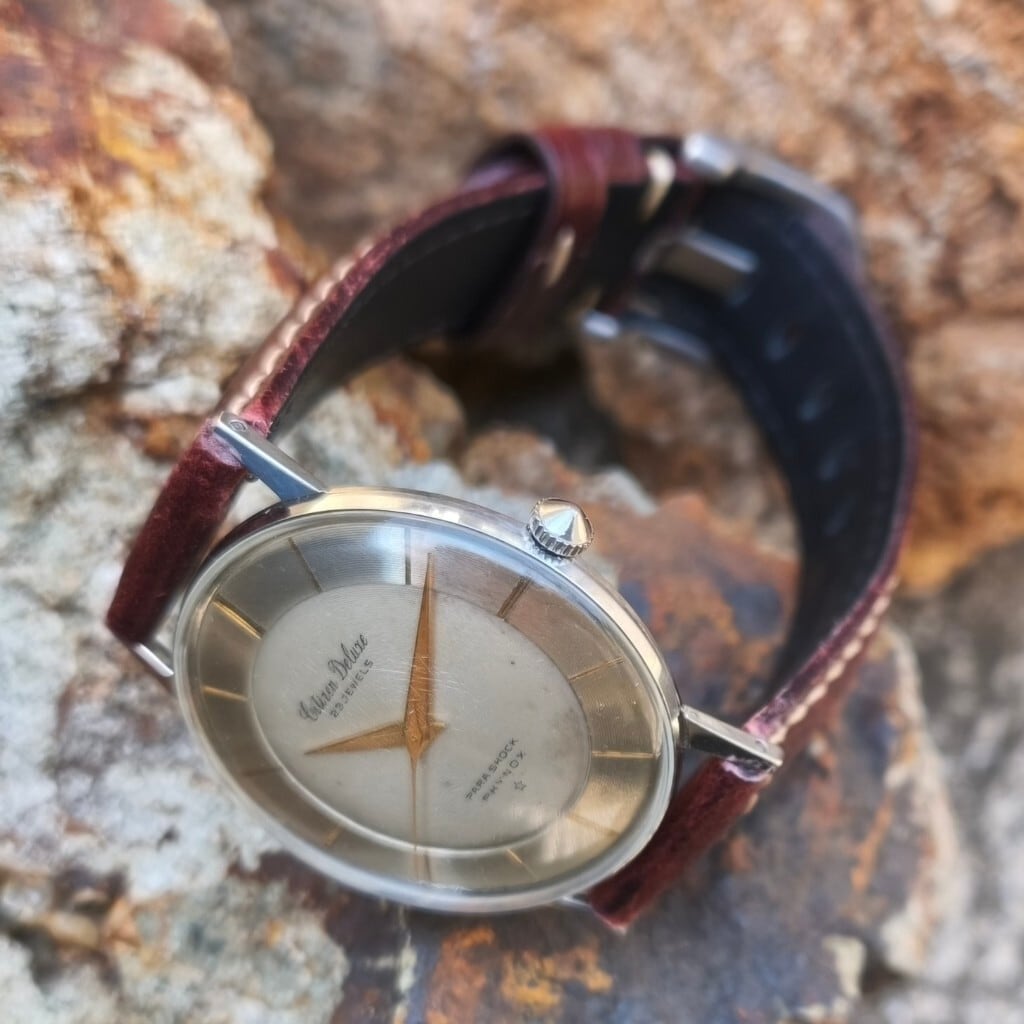 Deluxe】【597058】CITIZEN/シチズン デラックス 23石 機械式 手巻き
