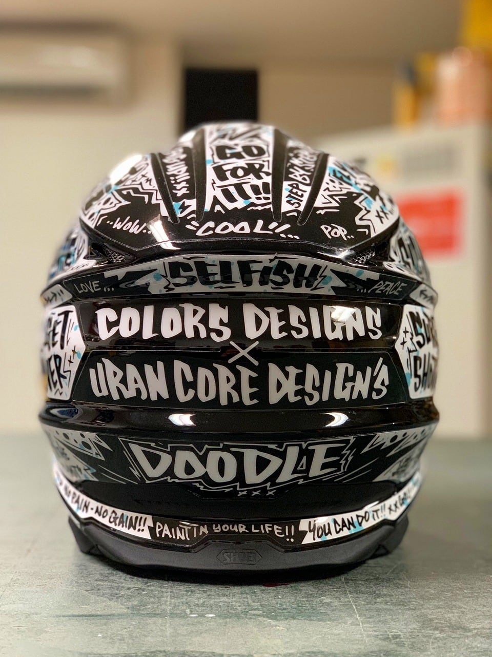 VFX-WR用 ヘルメットデカールキット【タイプB】 | COLORS Designs