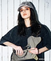 COOLAペインティングCAP (BLACK) CQ-46519