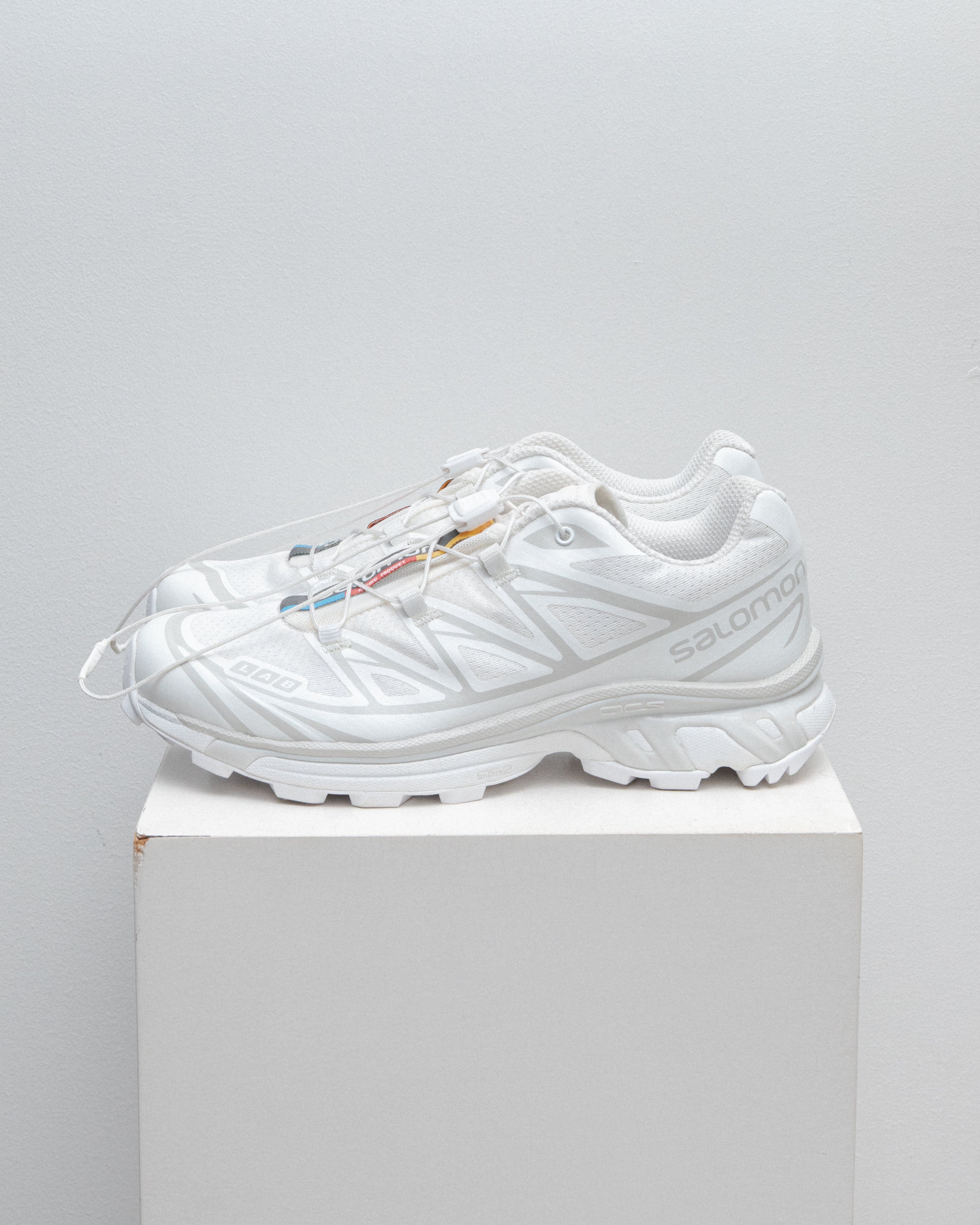 Salomon - XT-6, White/White/Lunar Rock | LUIK FINN