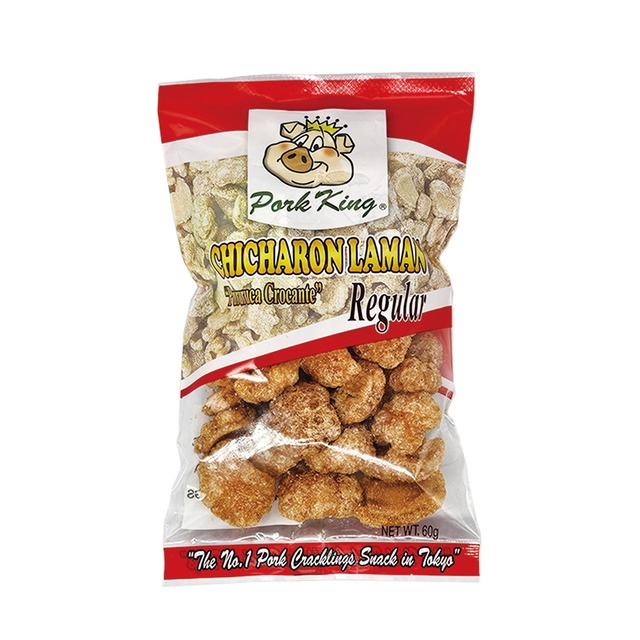 PORK KING CHICHARON LAMAN REGULAR 60g　【ポークキング チッチャロン ラマン】