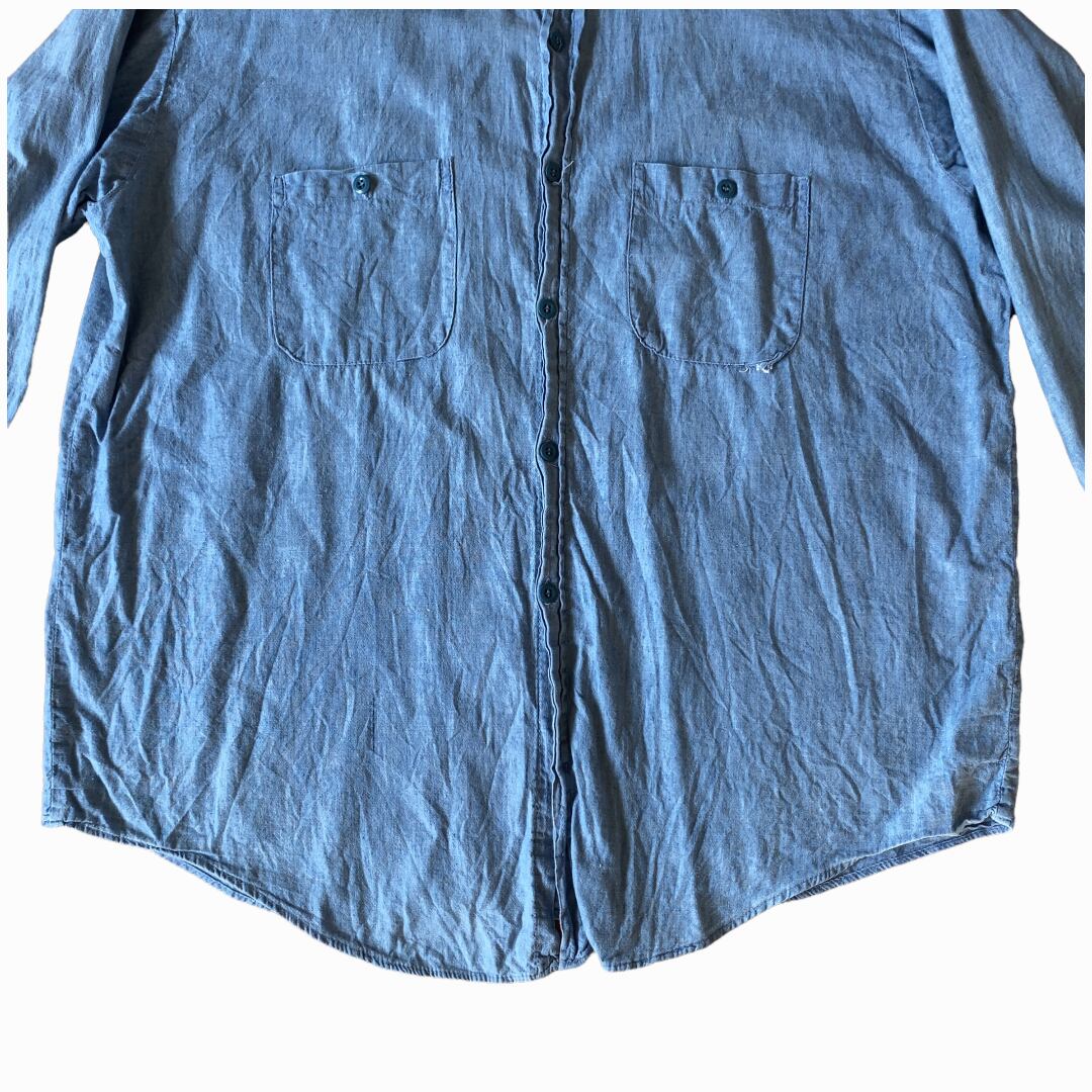 Beltex / 60's L/S Chambray Work Shirt / Made in USA /ベルテックス