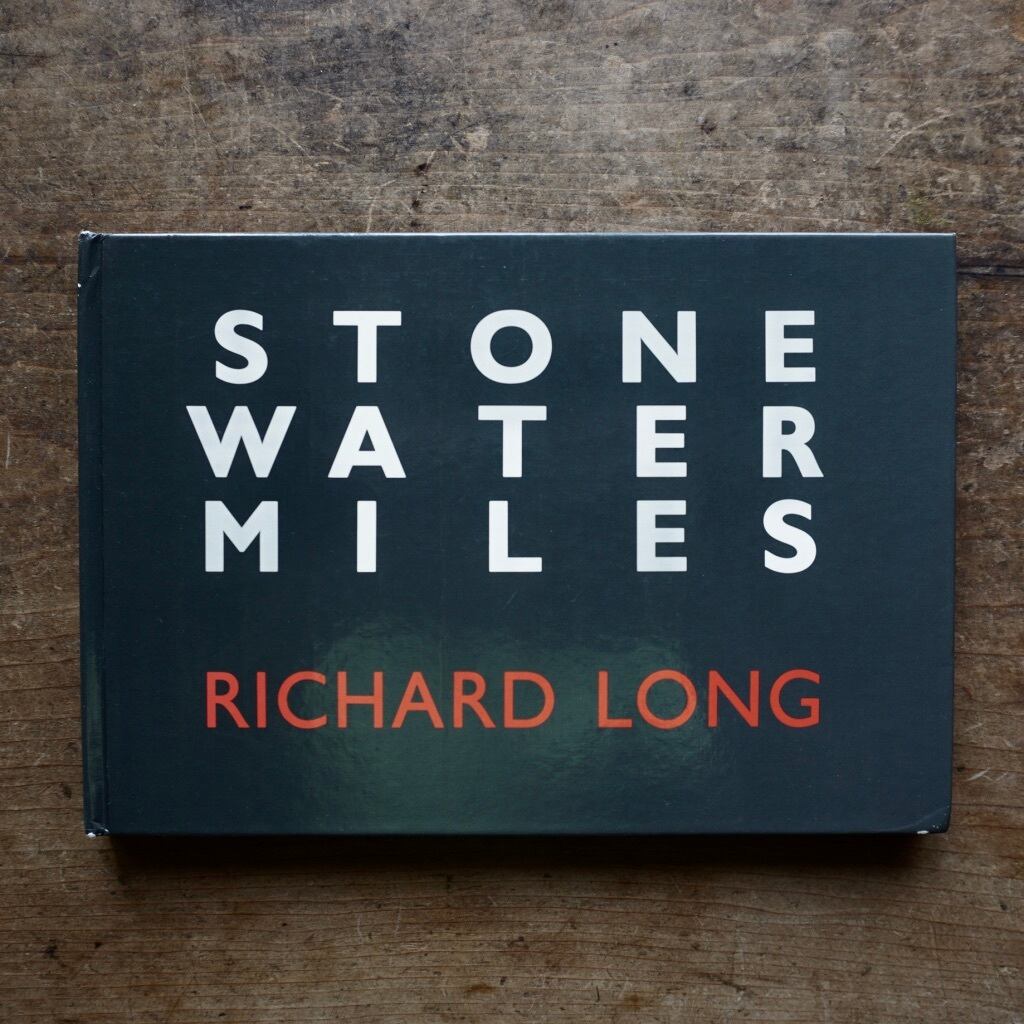 【絶版洋古書】リチャード・ロング　Richard Long STONE WATER MILES 1987 [310194239]
