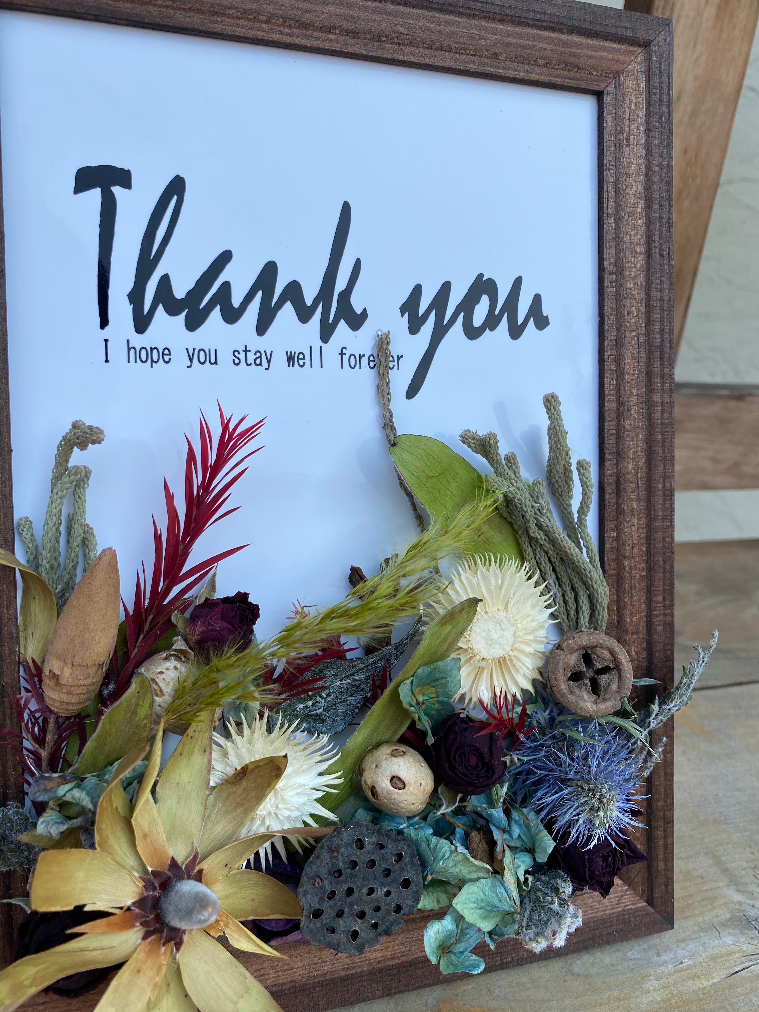 【完売】紫陽花ドライフラワー＊3Dインテリアフレーム♡ 完売】紫陽花ドライフラワー＊3Dインテリアフレーム♡