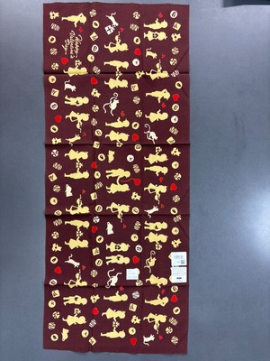 手ぬぐい　注染　バレンタイン