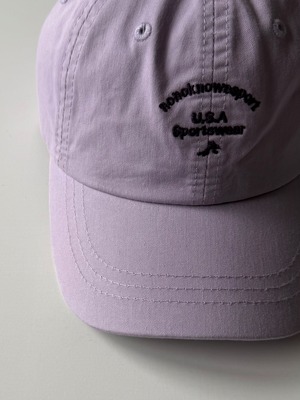 USA CAP  （ purple & charcoal purple  ）4507