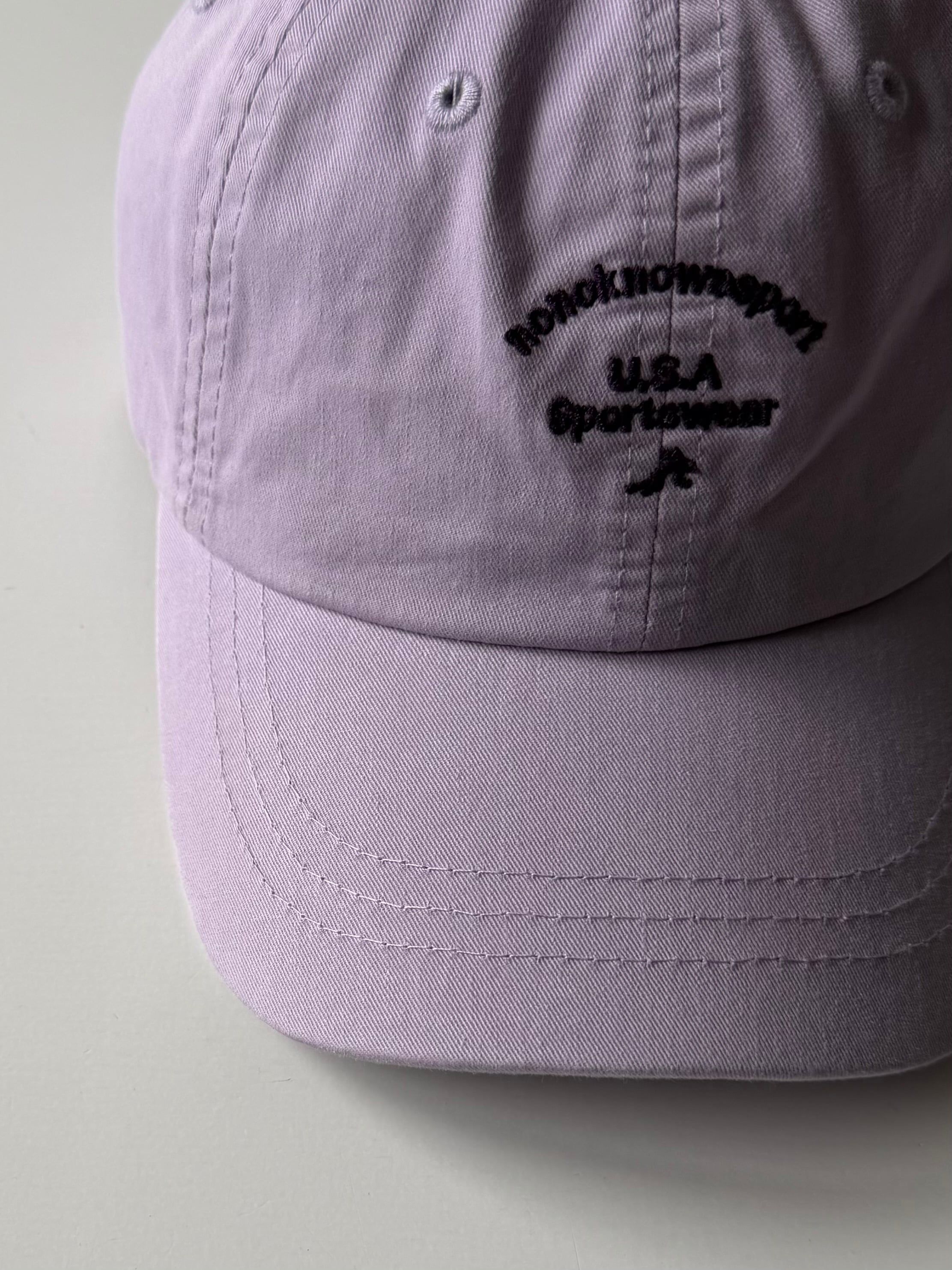 USA CAP  （ purple & charcoal purple  ）4507