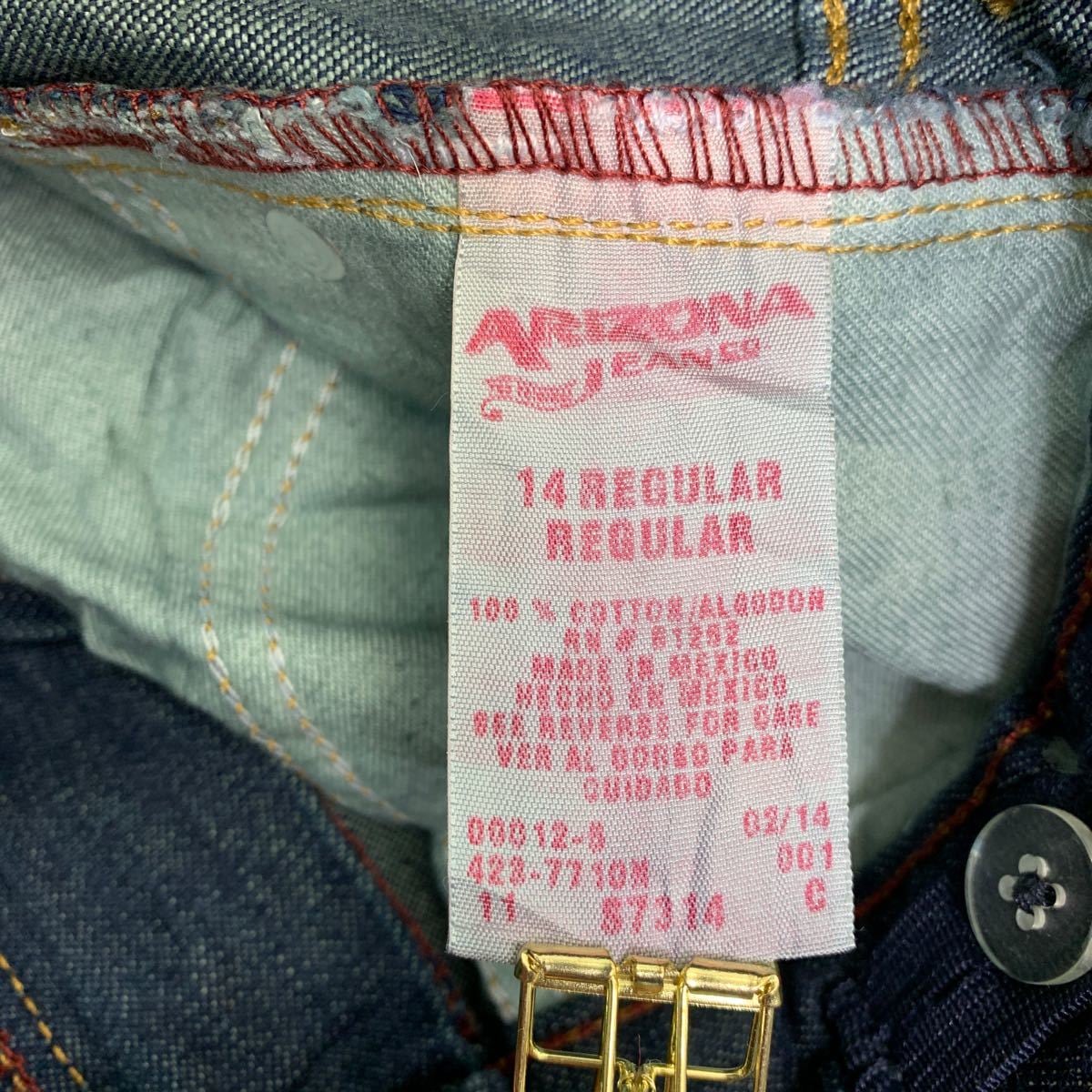 ARIZONA JEANS CO. デニムパンツ W29 アリゾナ レギュラー インディゴ