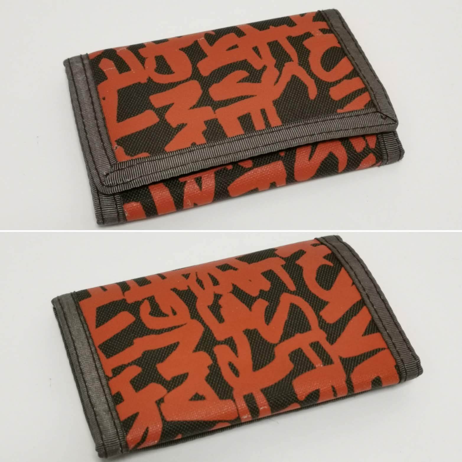 90s VANS 財布 パスケース NATIVE AMERICAN 黒 USA製 VANS - VANS(バンズ) 90s USA製 ナイロンパスケース メンズ 財布