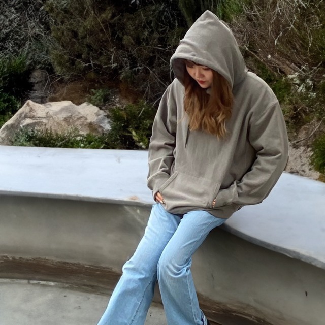 SKY　HOODIE　KHAKIGREIGE