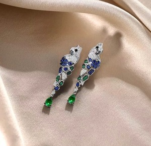 オウムピアス　Parrot earring