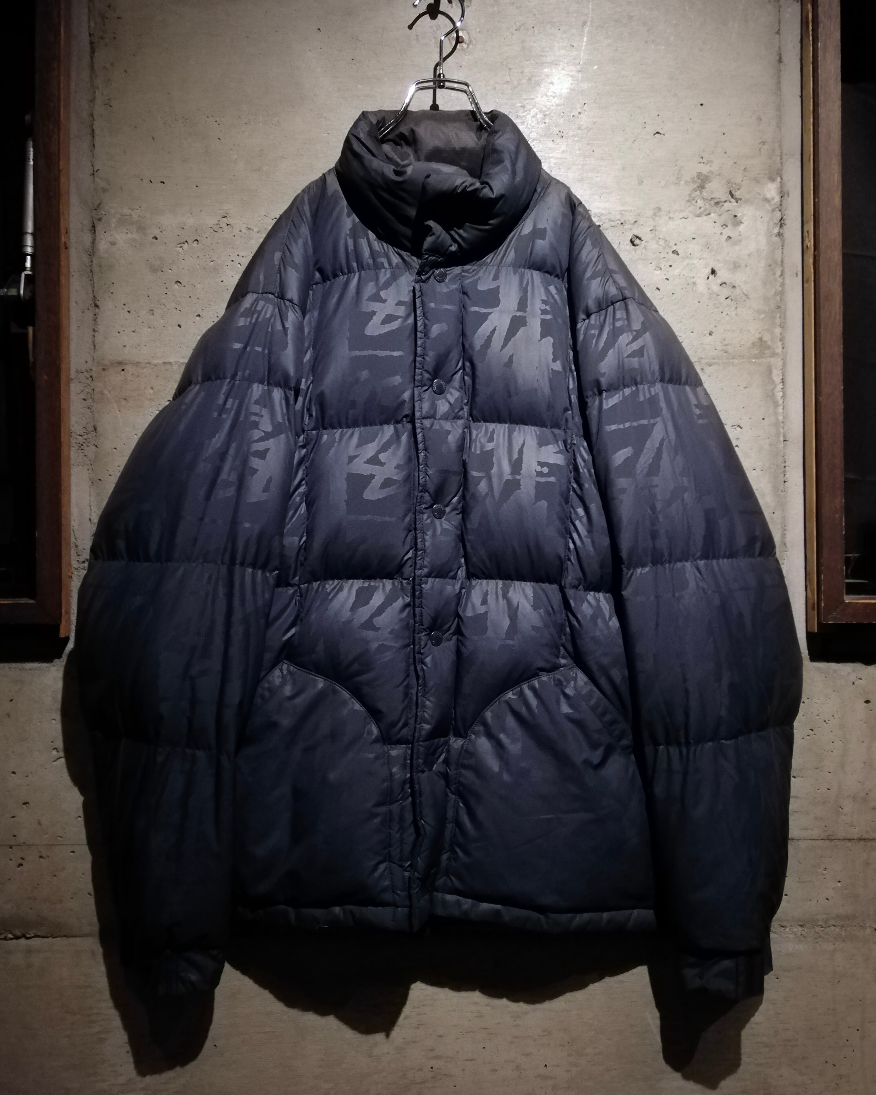 Caka】 “OLD STUSSY”“Reversible”Logo Total Pattern Loose Down