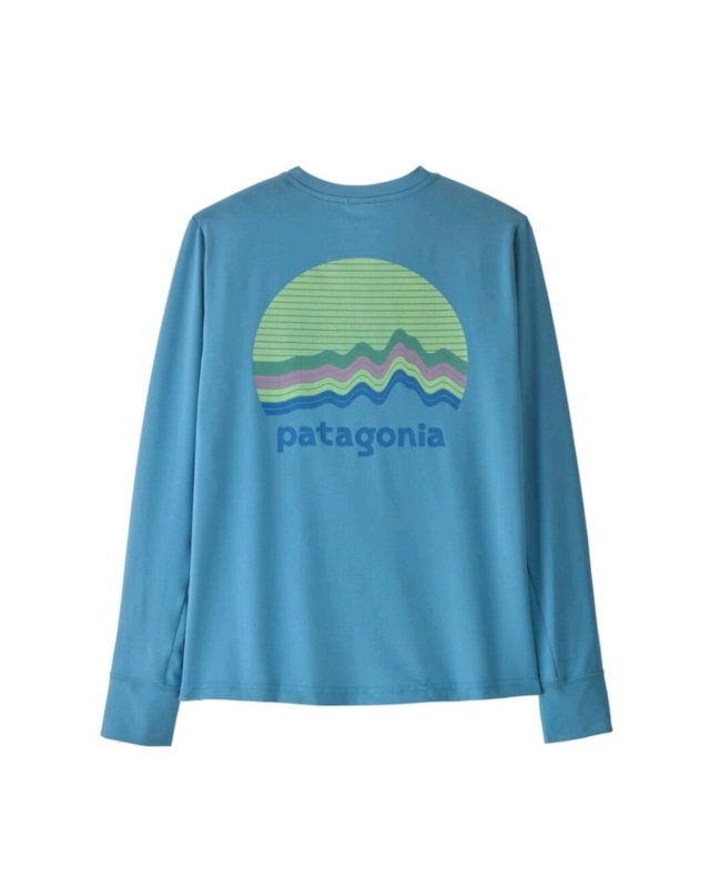 【patagonia】キッズ・ロングスリーブ・キャプリーン・シルクウェイト・Tシャツ / RMSB / 62386