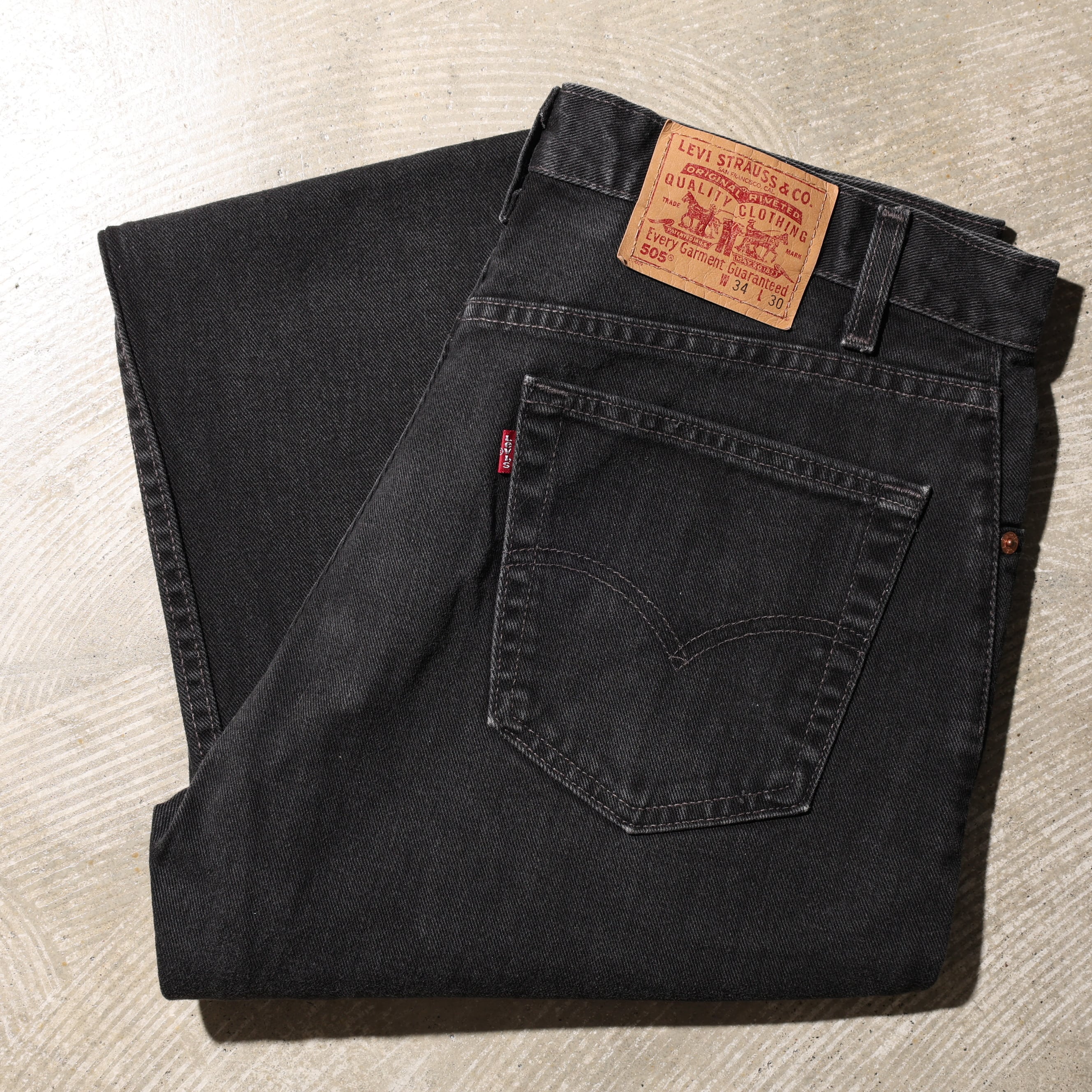 美品 81年 リーバイス 22135 9058 ベロア パンツ 黒 32/34 セール】Levi's/リーバイス 501(R) '81S ブラック（デニムパンツ パンツ