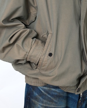 ssstein "VINTAGE HARRINGTON ZIP JACKET〔KHAKI BEIGE〕"