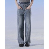 ウォッシュドコットンデニムジーンズ S0158