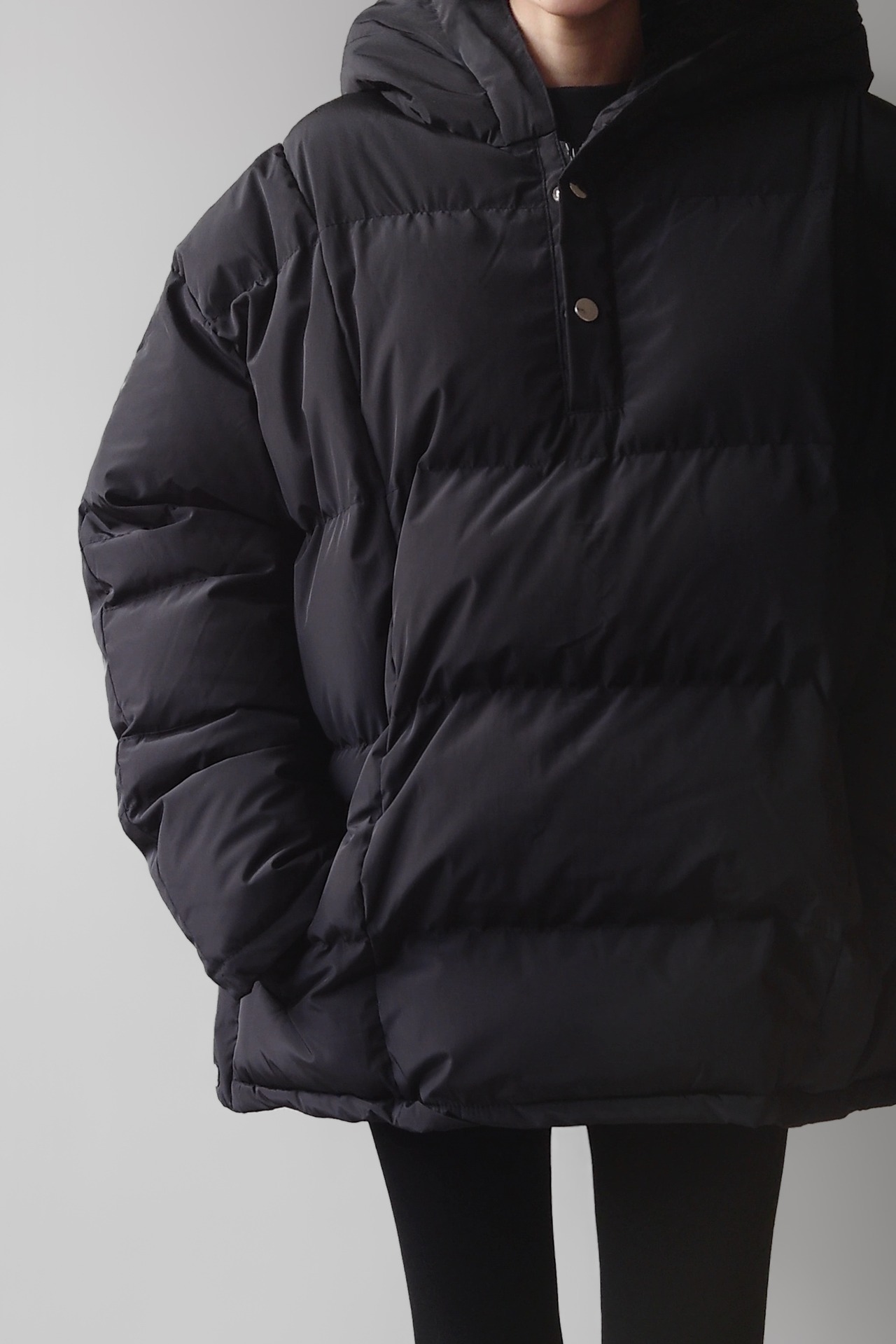 パフダウン Pullover Jacket