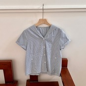 Marin Sailor Stripe Blouse F0664