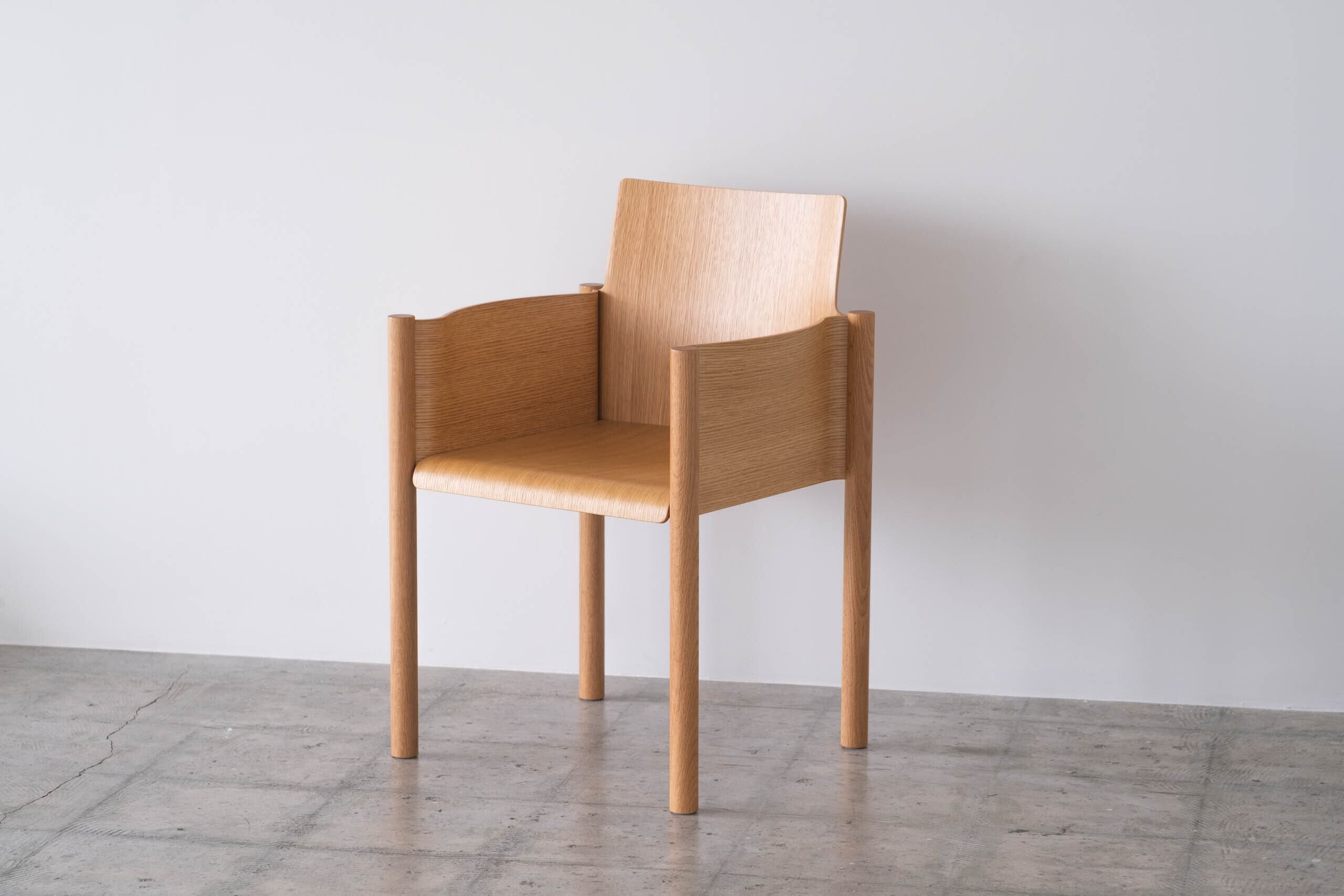 Kawara Armchair(Wooden Seat) | CONCEPT STORE A.