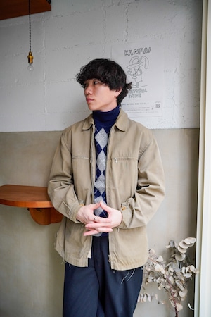 【1970s】"Sport Breitmeyer" 4-Pockets Zip-up JKT / 6-364