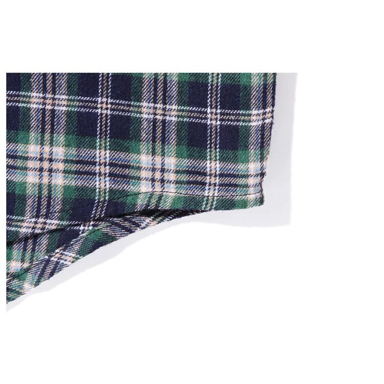 ★BASIC FLANNEL PLAID SHIRT　　　A0684