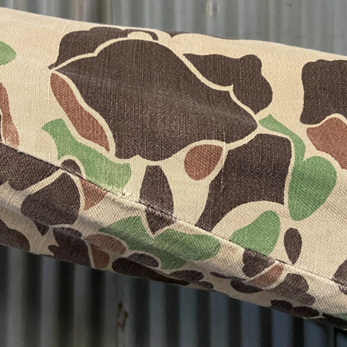 訳あり 80年代 Clarkfield Outdoors ハンターカモ 迷彩 コットン 