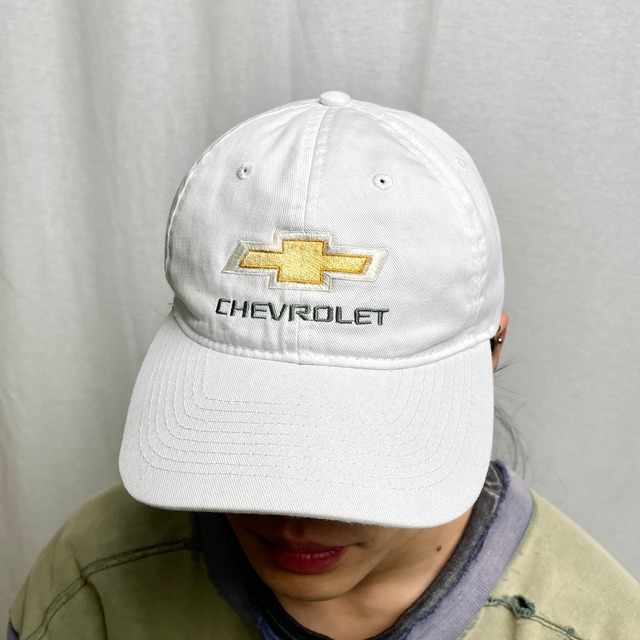 CHEVROLET シボレー ベースボールキャップ 企業ロゴ刺繍 メンズ 