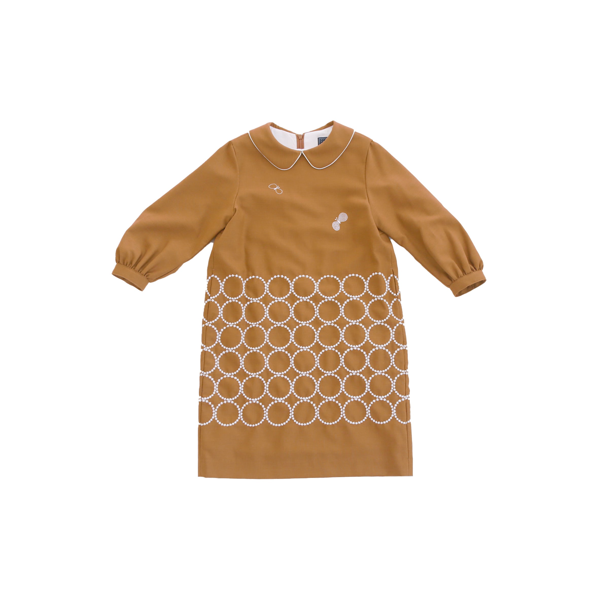 新品minä perhonen 蝶刺繍 タイツ グレー