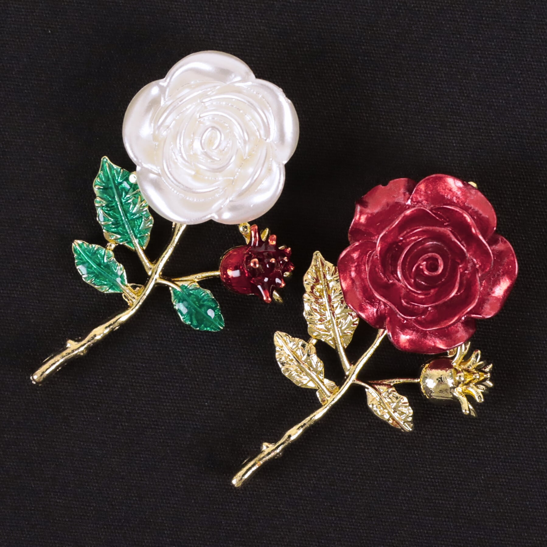 薔薇 ゴールド 金属 02000229 チャーム ハンドメイド 装飾 飾り