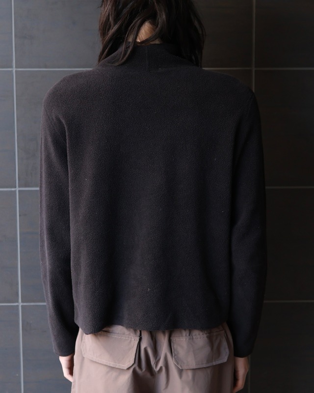 Loose high neck top