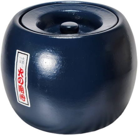夏目火消 小 （三河焼・陶器・七輪・コンロ・燃焼器具・火消し壺