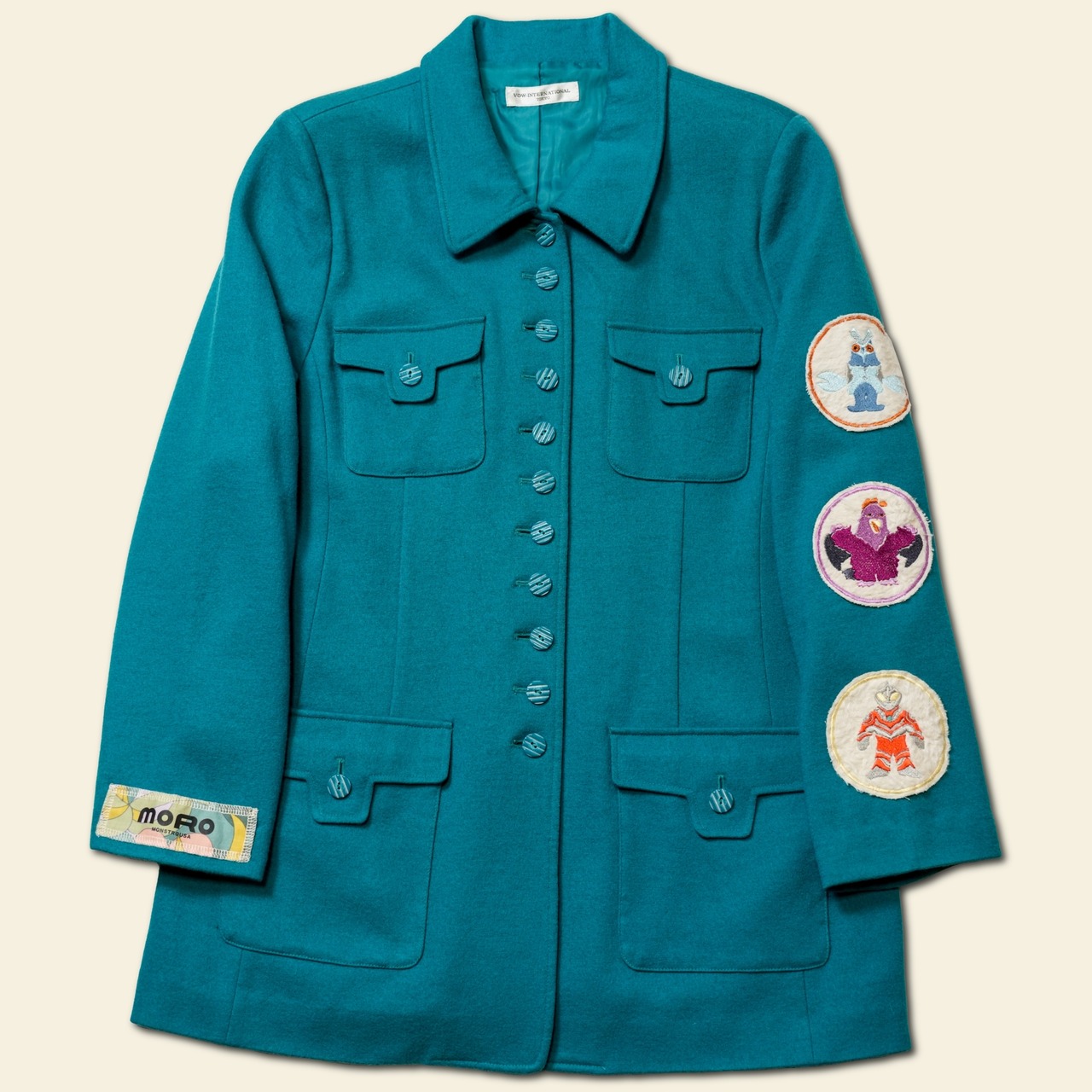 【一点物】Emblem Vivid Short Coat feat.umao