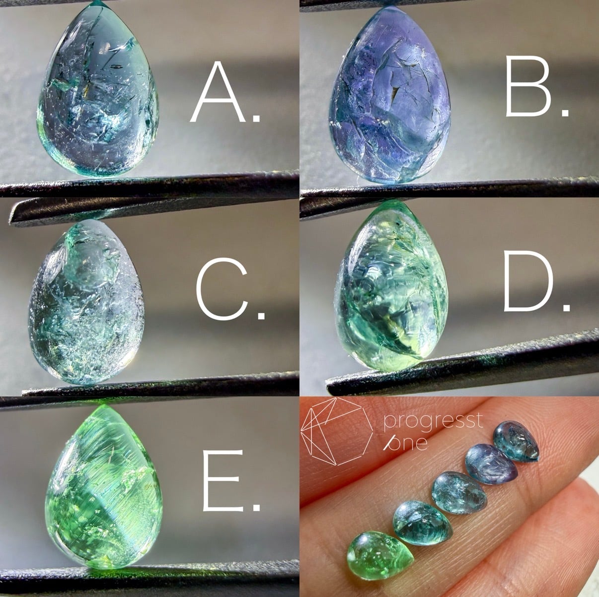 コーネルピン0.47-0.70ct | progresstone