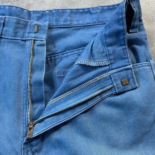 70s 80s Dickies フレア チビタグ デニム USA製 詳細写真13