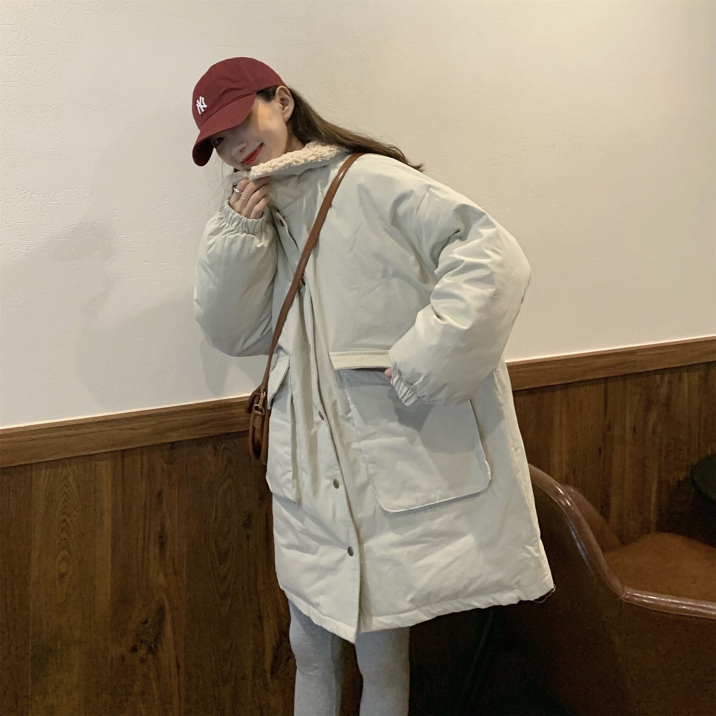 コート ウィンタールーズジャケット コットン 冬物 萌量不足71927341030